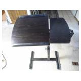 black chair cushion, white vintage ...