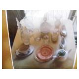 random box of glass dishware...