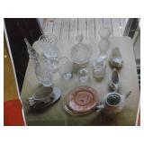 random box of glass dishware...