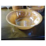 vintage peach lustre Leaf pattern F...