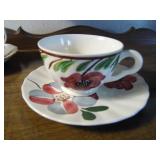 variety of china teacups & saucers,...