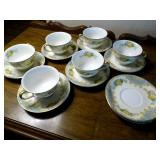 Noritake China teacups includes; 6 ...