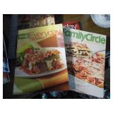 box of cookbooks includes; church c...