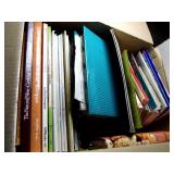 box of cookbooks includes; Sourdoug...