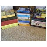 full box of random books...