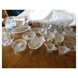 random box of glass dishware...