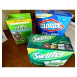 random box of household essentials;...