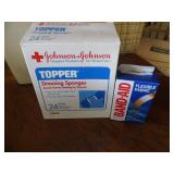 random box of household essentials;...