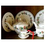 Christmas dishware quantity unknown...