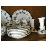 Christmas dishware quantity unknown...