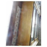 china hutch w/glass doors...