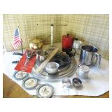 random home decor includes wooden c...