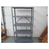 Metal 5-tier storage shelf approxim...