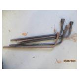 Handful of tire irons...