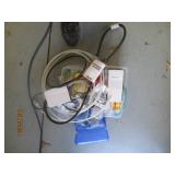 Collection of spark plugs, air filt...