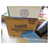 Storage tote generously overflowing...