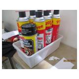 Multiple can lot of Brake cleaner...