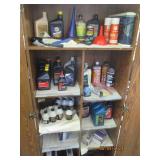 Storage Cabinet loaded with automot...