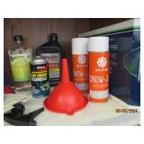 Storage Cabinet loaded with automot...