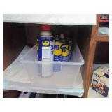 Storage Cabinet loaded with automot...