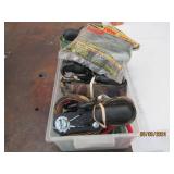 Storage bin full of assorted ratche...