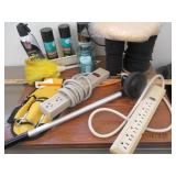 Power strips, spools of assorted si...