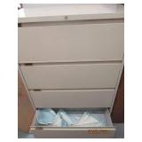 4-drawer metal lateral file cabinet...