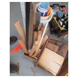 Large lot of Vintage wood crates, s...