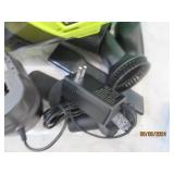 Near new Ryobi 18v hand vac with ac...
