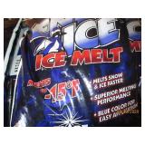 (8) 50lb bags of ice melt...