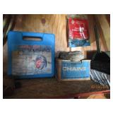 Two sets of tire chains...