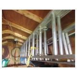 Keller 20ft aluminum extension ladd...