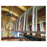 Keller 20ft aluminum extension ladd...