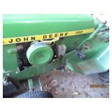 John Deere 140 tractor with hydraul...