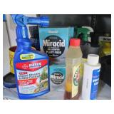 2 shelves full of lawn and garden s...