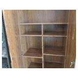 Locking compartment cabinet with ke...
