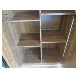 Locking compartment cabinet with ke...