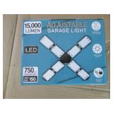 15000 Lumen adjustable garage light...