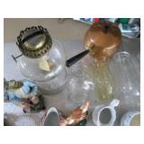 Assorted lot of china, figures, kit...