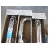 3 Moen handicap bars and a set of w...