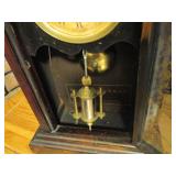 Vintage pendulum clock measuring 16...