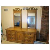 Large elegant his and hers dresser,...