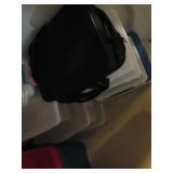 Collection of covered totes, 2 lapt...