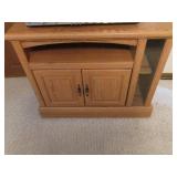 Electronics stand with caddy