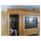 Entertainment center measuring 9.5 ...