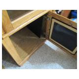 Entertainment center measuring 9.5 ...