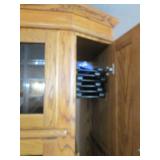 Entertainment center measuring 9.5 ...