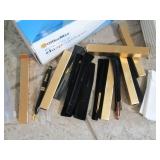 3 Covered totes of file folders, en...