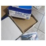 3 Covered totes of file folders, en...