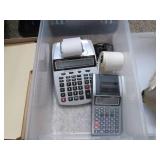 Adding machines, files and other of...